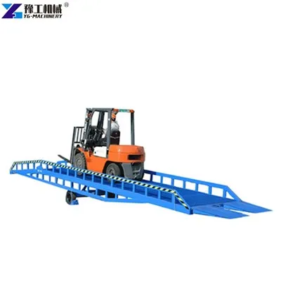 فورک لفٹ کے لئے شپنگ کنٹینر ریمپ